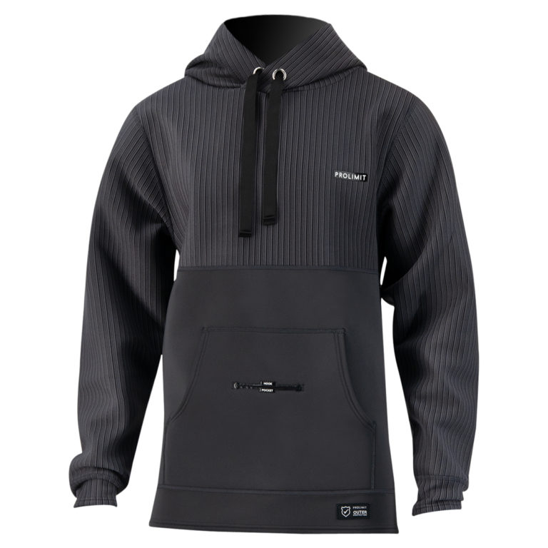 400.05053.010 prolimit neoprene hoodie predator black grey front