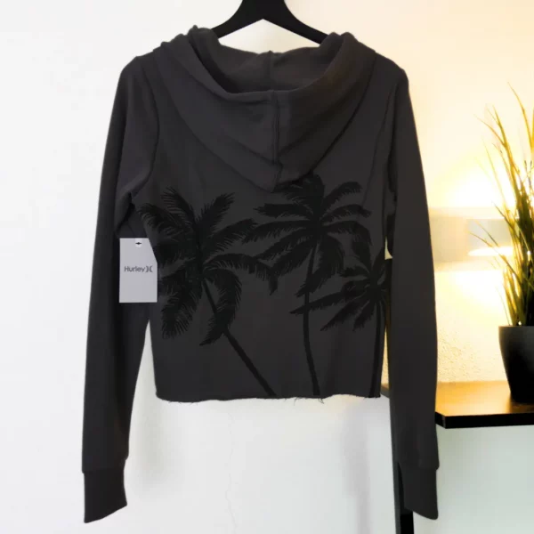 HURLEY SAPPHIRE PALM CUT OFF 
HOODIE – Bild 2
