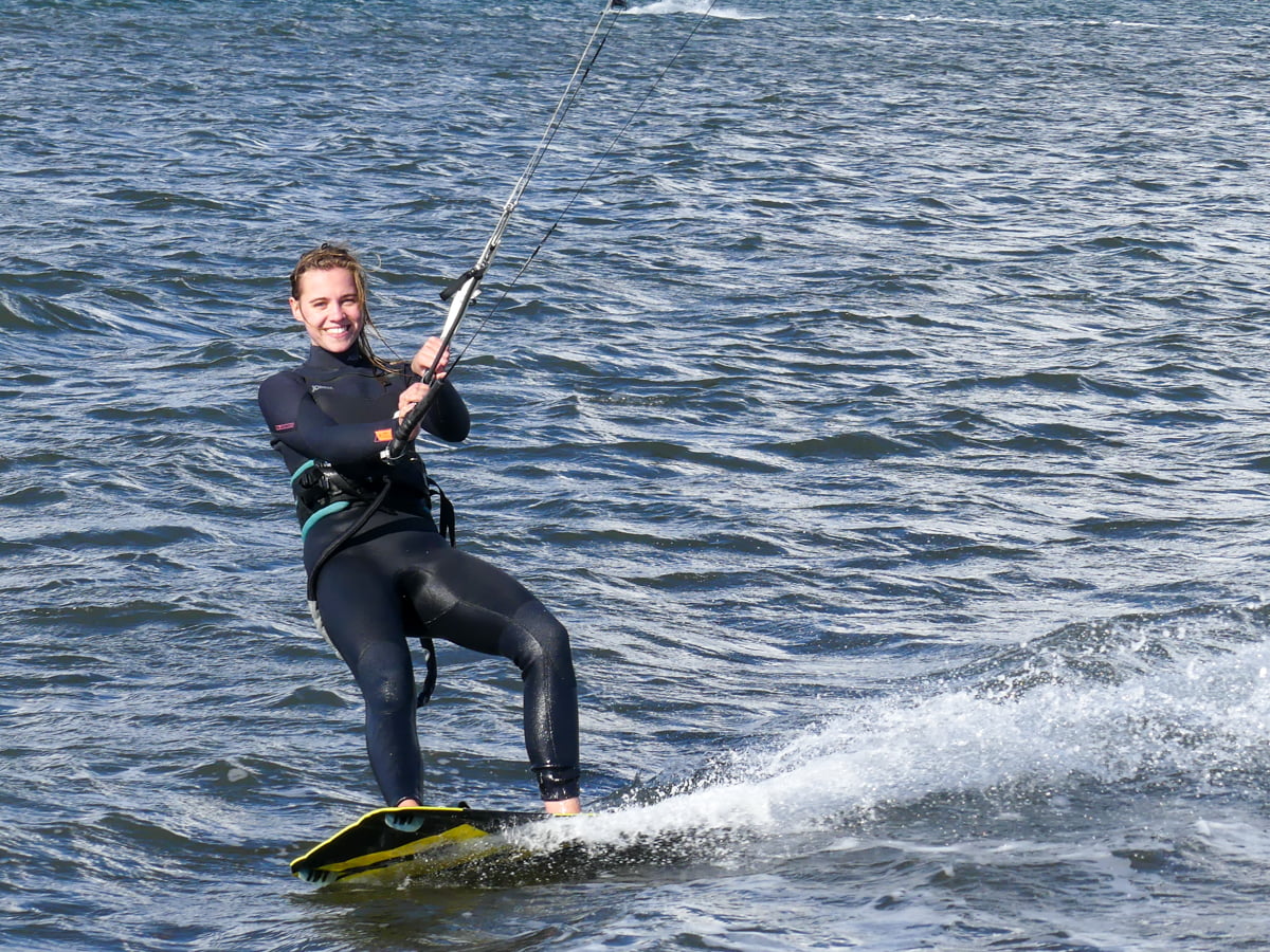 Kiten Wasserstart lernen